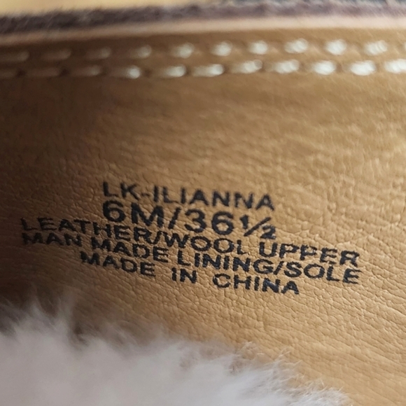 Lucky Brand Ilianna Lace-Up Faux Fur Hiker Boots Size 6 - New Without Box - Picture 9 of 12